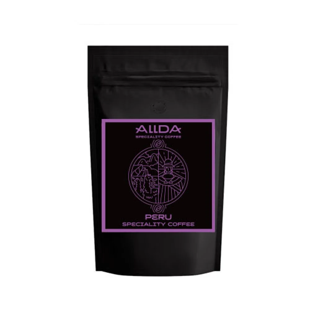 ALLDA Speciality Coffee Peru кафе на зърна, 500 гр