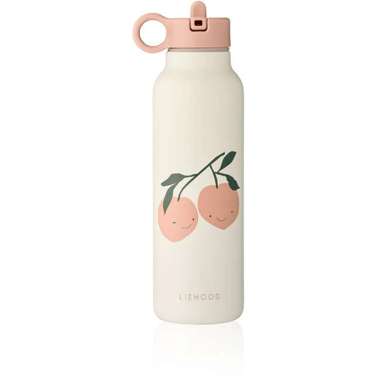 Liewood Falk Drikkeflaske - Rustfrit Stål - 500ml - Peach Me/Sea Shell