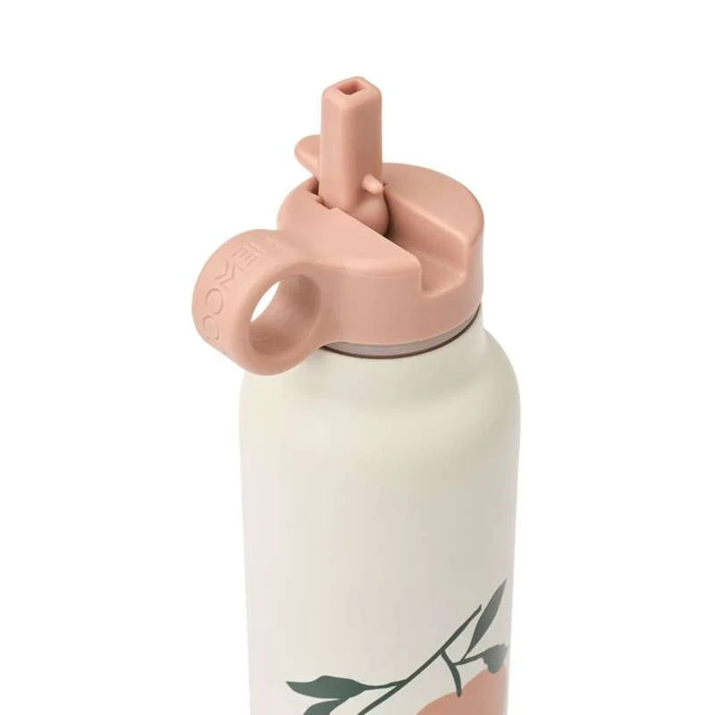 Liewood Falk Drikkeflaske - Rustfrit Stål - 500ml - Peach Me/Sea Shell