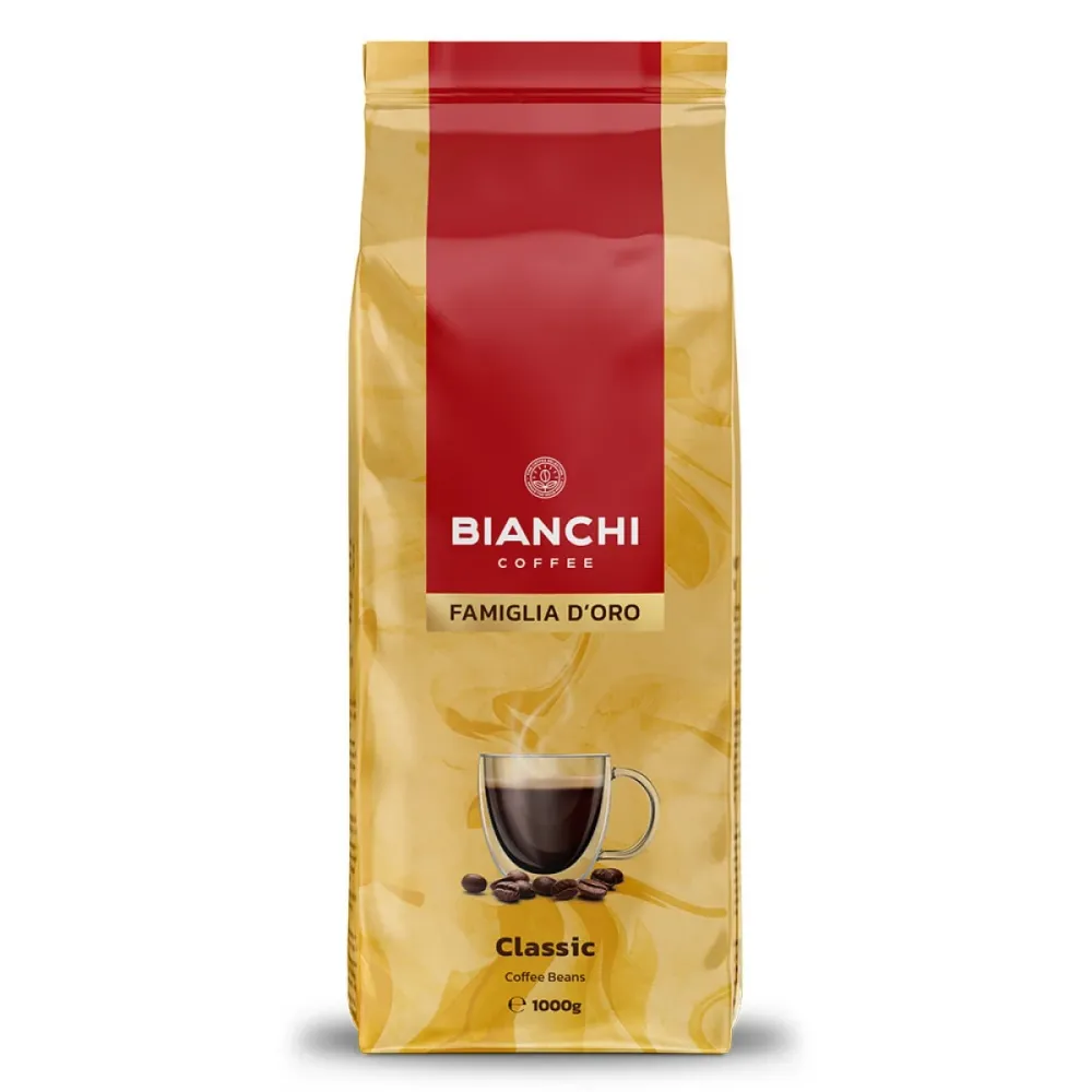 Bianchi Familia D'Oro Classic кафе на зърна, 1 кг