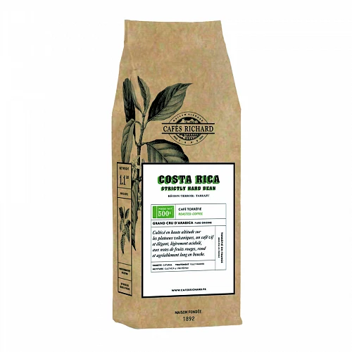 Cafes Richard Costa Rica кафе на зърна, 500 гр