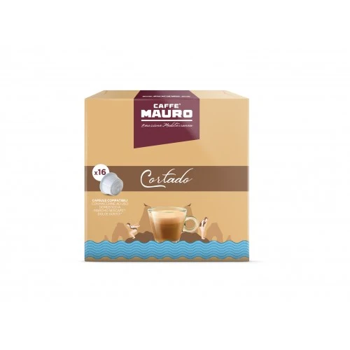 Caffe Mauro Cortado кафе капсули за Dolce Gusto кафемашини, 16 броя