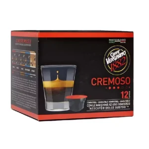 Caffè Vergnano Cremoso капсули за Dolce Gusto кафемашини, 12 бр