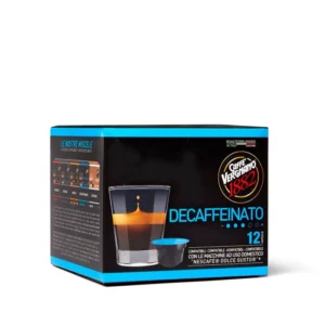 Caffè Vergnano Decaff капсули за Dolce Gusto кафемашини, 12 бр