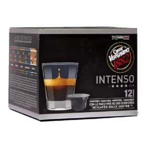 Caffè Vergnano Intenso капсули за Dolce Gusto кафемашини, 12 бр