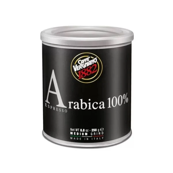 Caffè Vergnano Moka Arabica 100% мляно кафе, 250 гр кутия