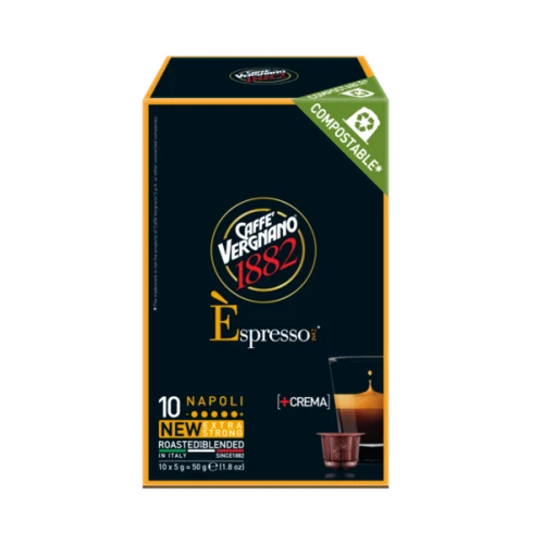 Caffè Vergnano Napoli капсули за Nespresso кафемашини, 10 бр