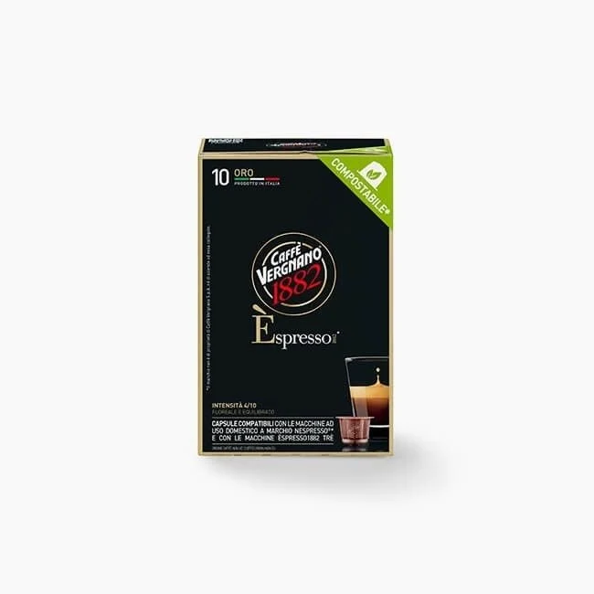 Caffè Vergnano Oro капсули за Nespresso кафемашини, 10 бр