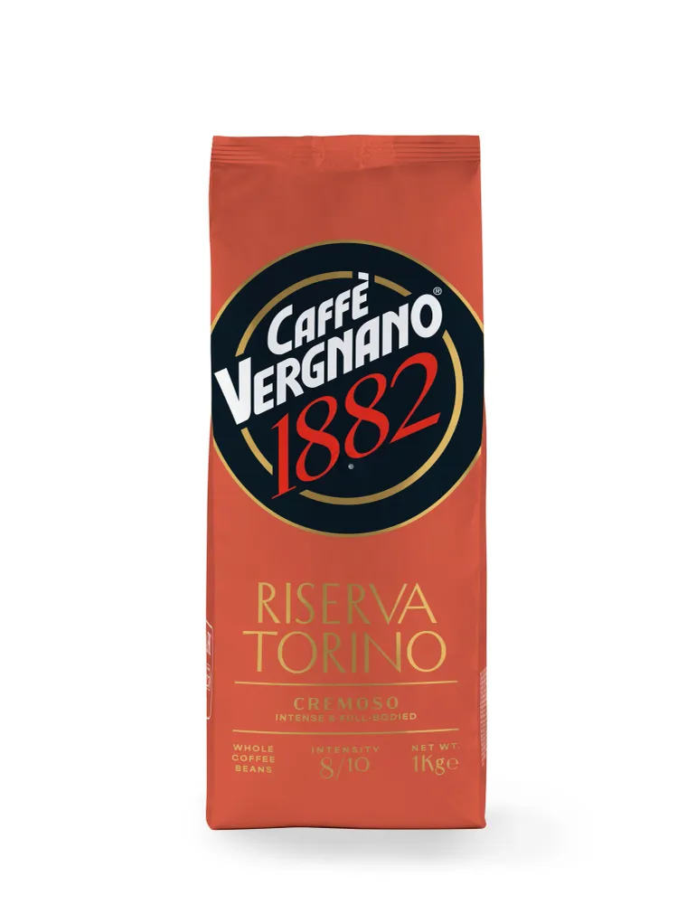 Caffè Vergnano Riserva Torino - Cremoso кафе на зърна, 1 кг