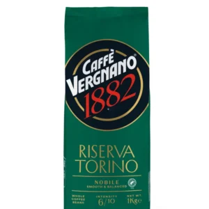 Caffè Vergnano Riserva Torino - Nobile кафе на зърна, 1 кг