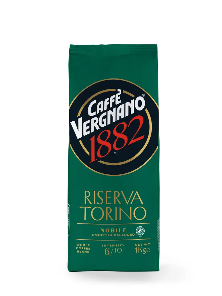 Caffè Vergnano Riserva Torino - Nobile кафе на зърна, 1 кг
