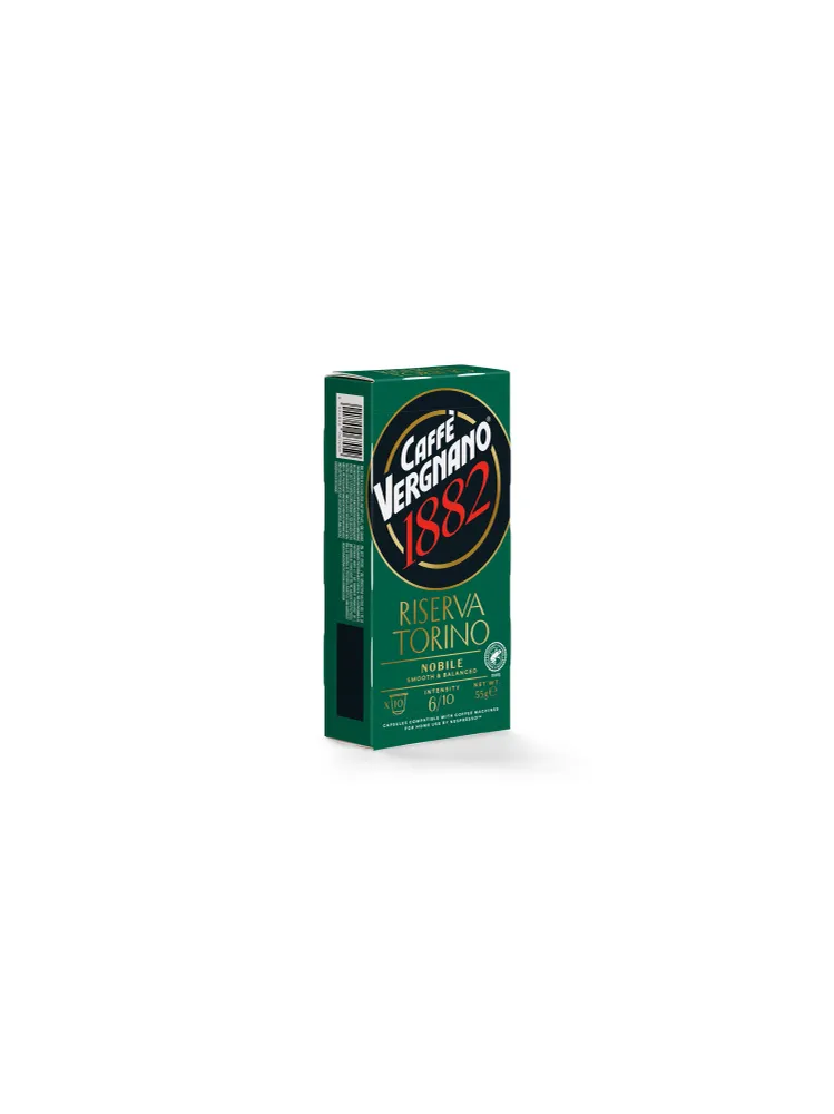 Caffe Vergnano Riserva Torino Nobile 10 капсули за Nespresso кафемашини, 10 бр