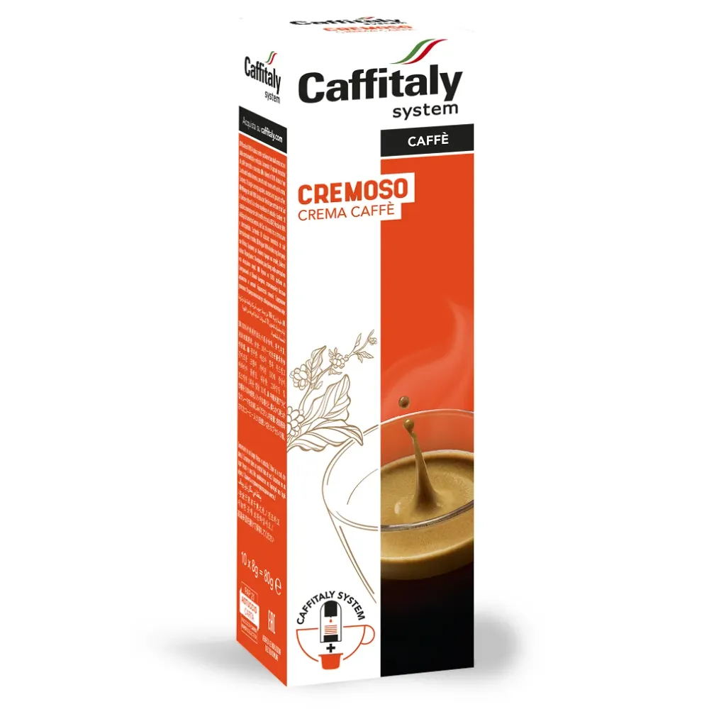 Caffitaly Cremoso кафе капсули за Caffitaly кафемашини, 10 броя