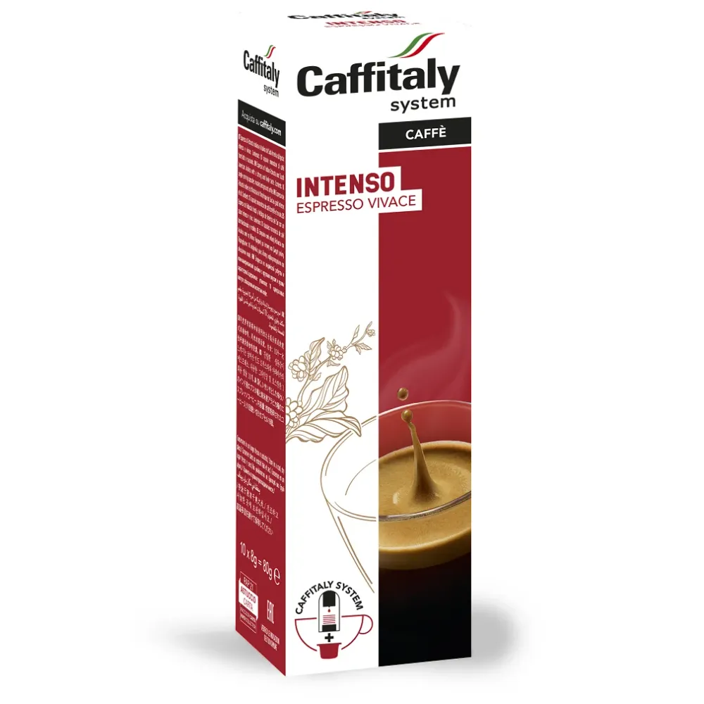 Caffitaly Intenso кафе капсули за Caffitaly кафемашини, 10 броя