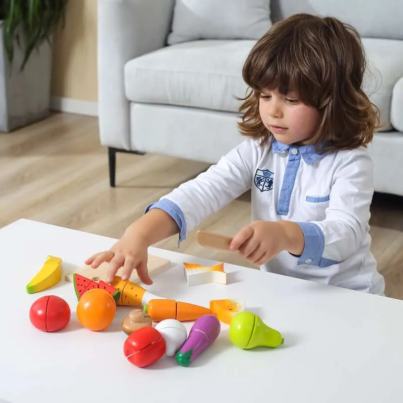Kid'oh Play Food - Cutting board and Food Baking