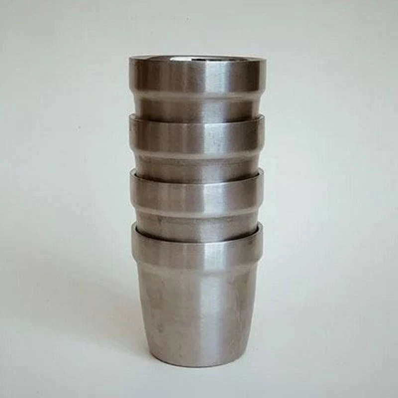 HAPS Nordic Drinking Cup - Stainless Втвърден - 4-Pack - 200ml.