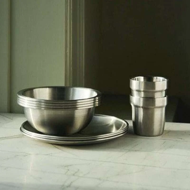 HAPS Nordic Drinking Cup - Stainless Втвърден - 4-Pack - 200ml.