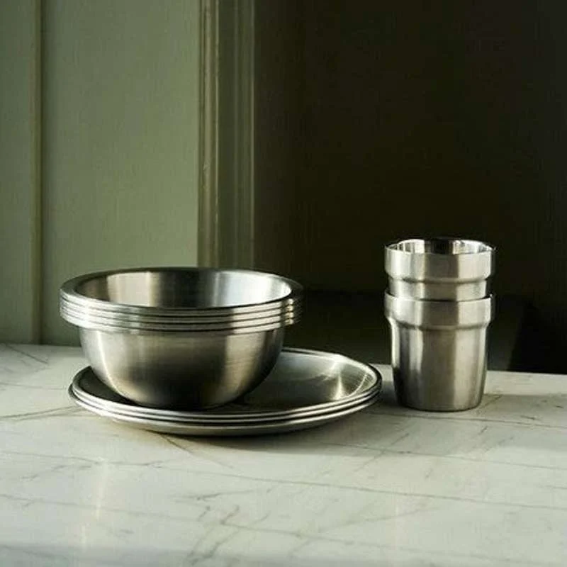 HAPS Nordic Drinking Cup - Stainless Втвърден - 4-Pack - 200ml.