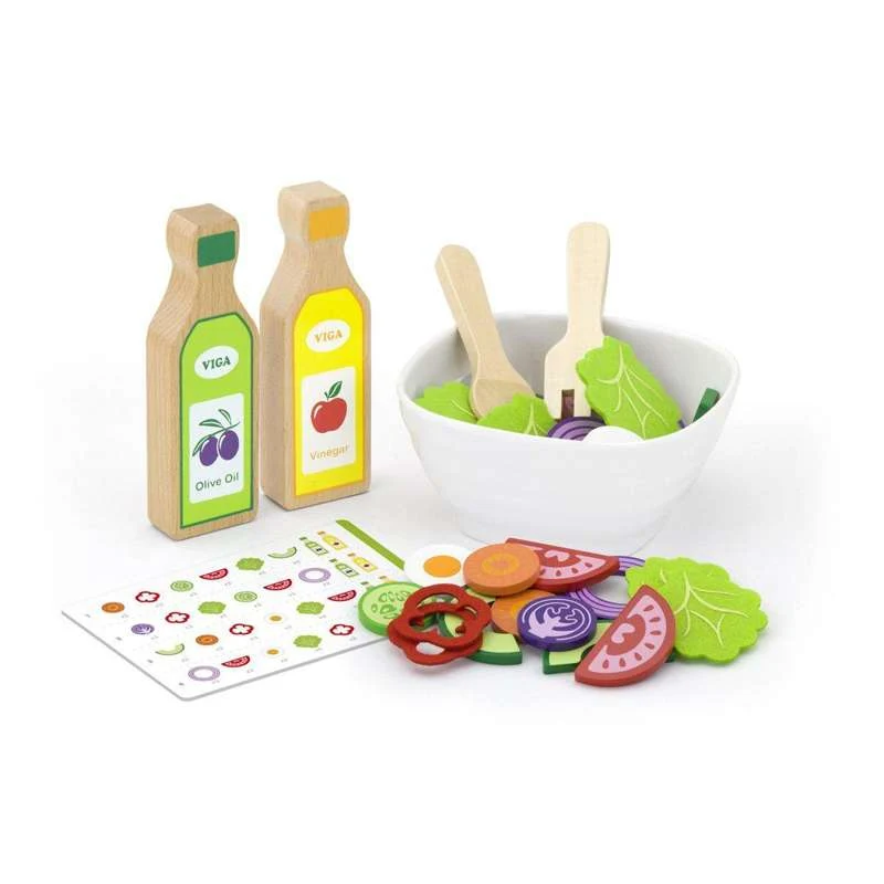 Kid'oh Play Food - Salad bowl dressing