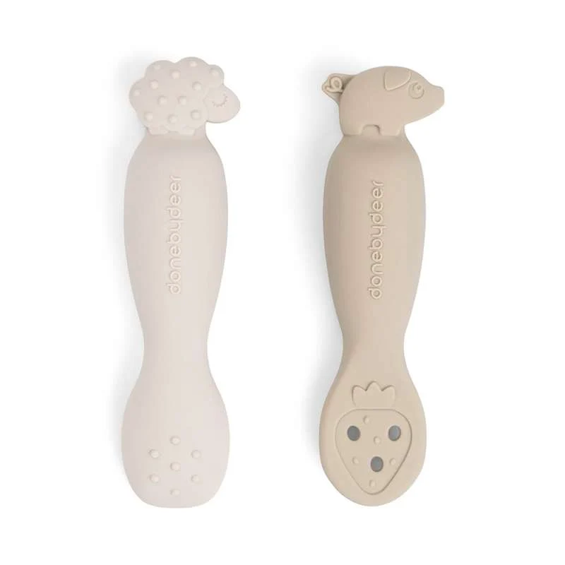 Done Deer Set measuring spoons - Tiny Farm - Sand