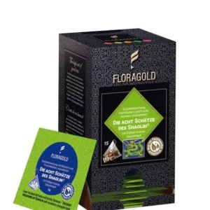 Floragold Зелен чай Осемте чудеса на Шаолин, 15 бр сашета
