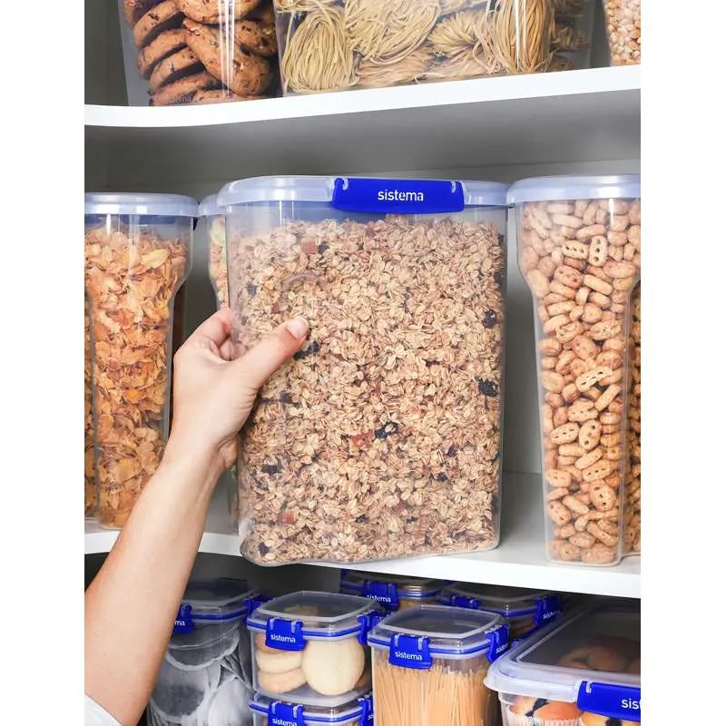 Sistema Food storage - Clip It Plus - Cereal - 4.2L - Cobalt