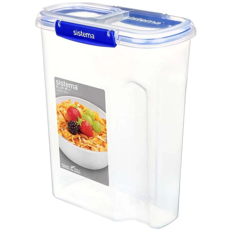 Sistema Food storage - Clip It Plus - Cereal - 4.2L - Cobalt