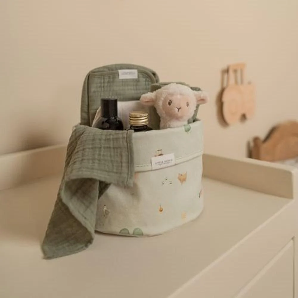 Кош за Съхранение Little Farm Кръгъл