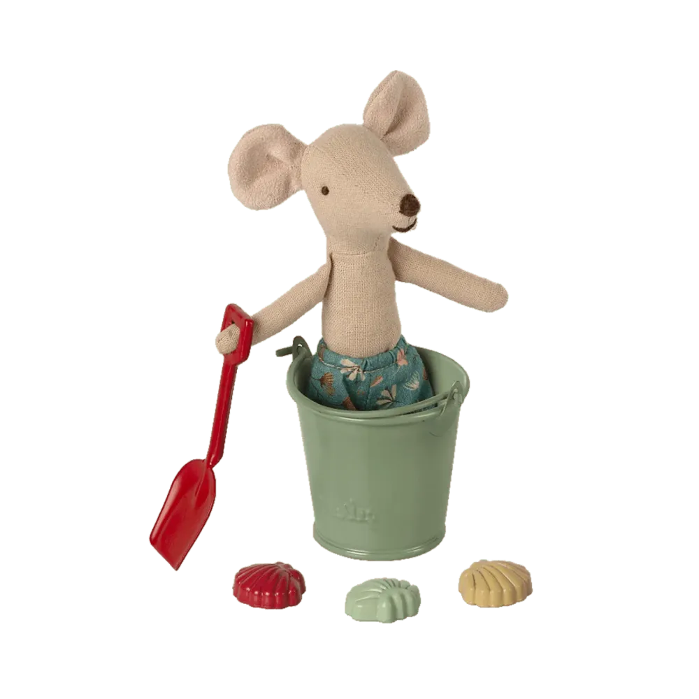 Maileg, Beach set - Shovel, bucket and shells