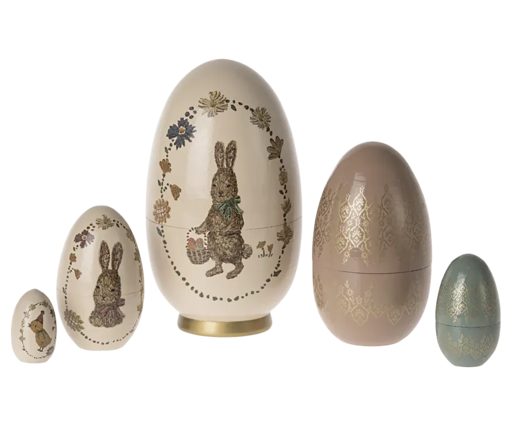 Maileg Easter babushka egg, 5 части