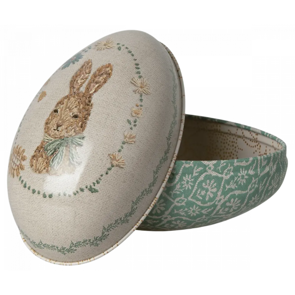 Maileg Easter egg set, Metal - Green