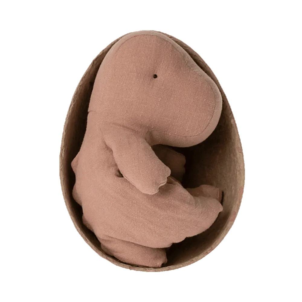 Maileg Gantosaurus egg, Small - Old rose