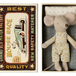 Maileg Little brother mouse matchbox