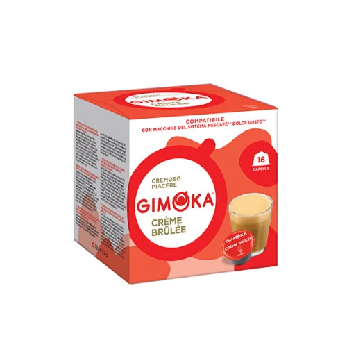 Gimoka Creme Brulee кафе капсули за Dolce Gusto кафемашини, 16 бр