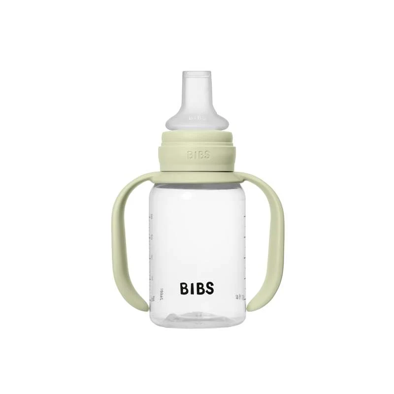 BIBS Bottle - Sutteflaskesæt - Plastik - Silikone - Sippy - 150 ml. - Sage