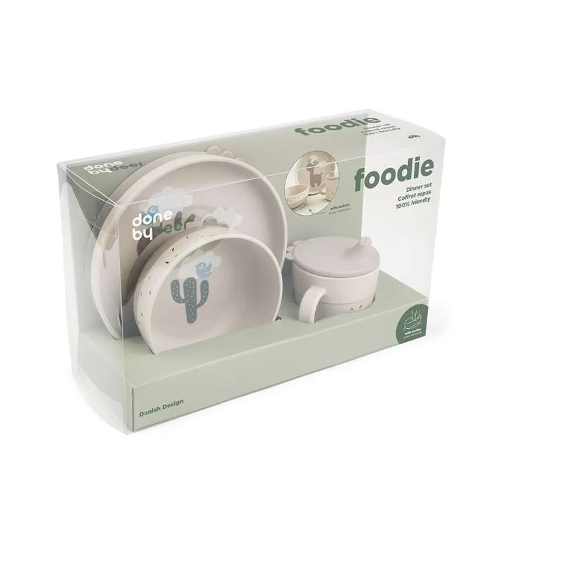 Done Deer Foodie Dining Set - Lalee Sand