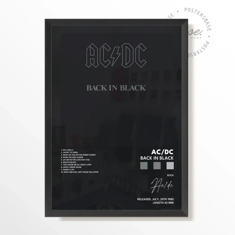 acdc Back Black With