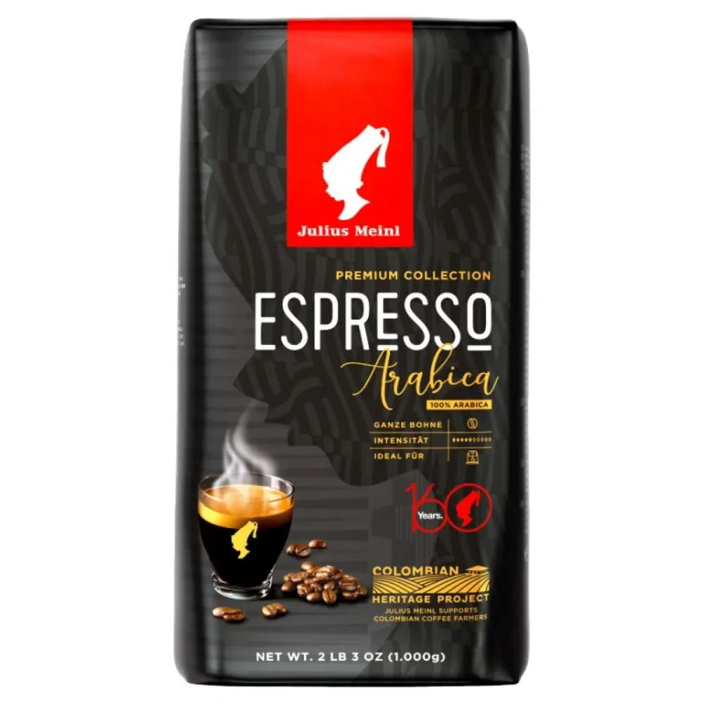 Julius Meinl Premium Espresso Arabica кафе на зърна, 500 гр