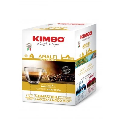 Kimbo Amalfi кафе капсули съвместими с MODO MIO, 50 бр