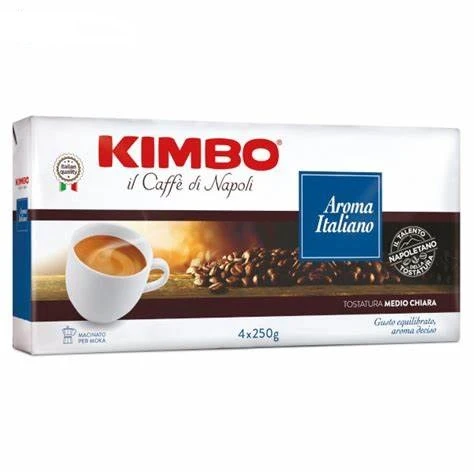 Kimbo Aroma Italiano мляно кафе, Промо пакет 4x250 г