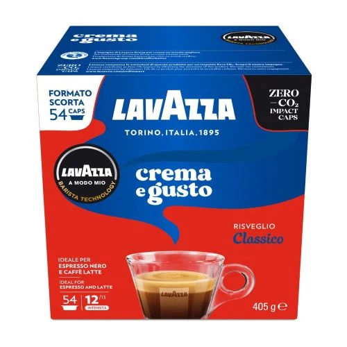 Lavazza Crema e Gusto кафе капсули съвместими с MODO MIO, 54 бр.