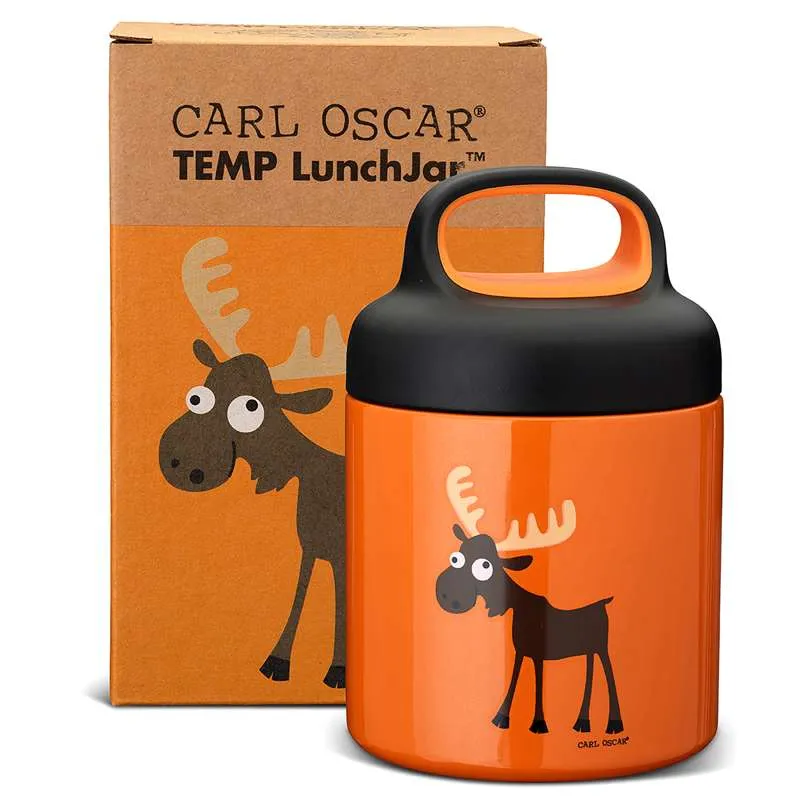 Carl Oscar LunchJar Termobeholder - 0.3L - Elg - Orange