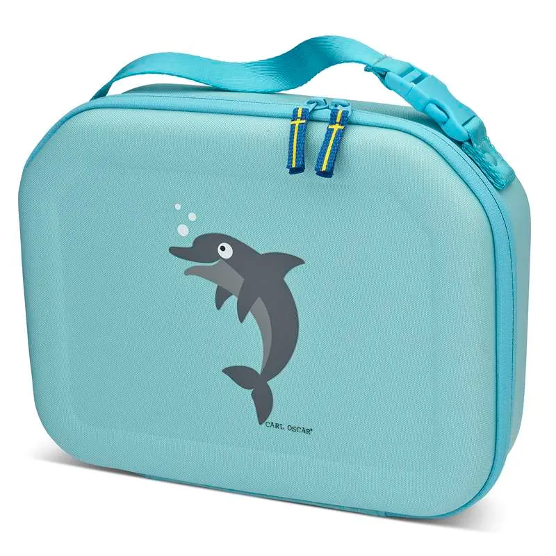 Carl Oscar Pack n' Snack Cooler Bag - Dolphin - Light Сапфир