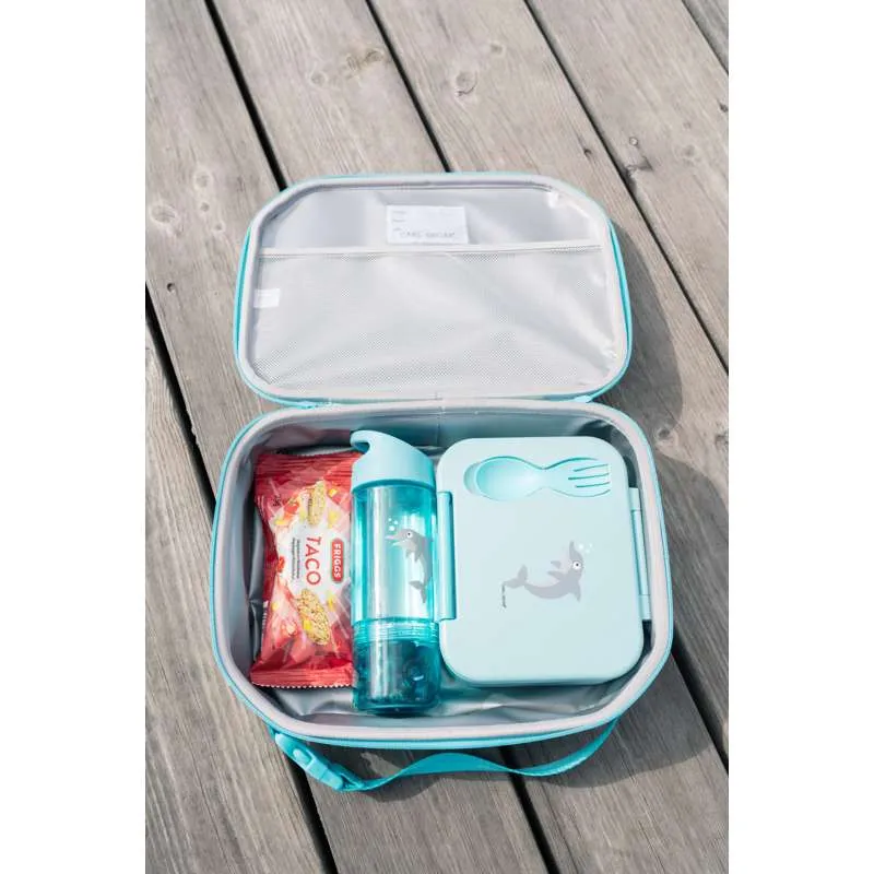 Carl Oscar Pack n' Snack Cooler Bag - Dolphin - Light Сапфир