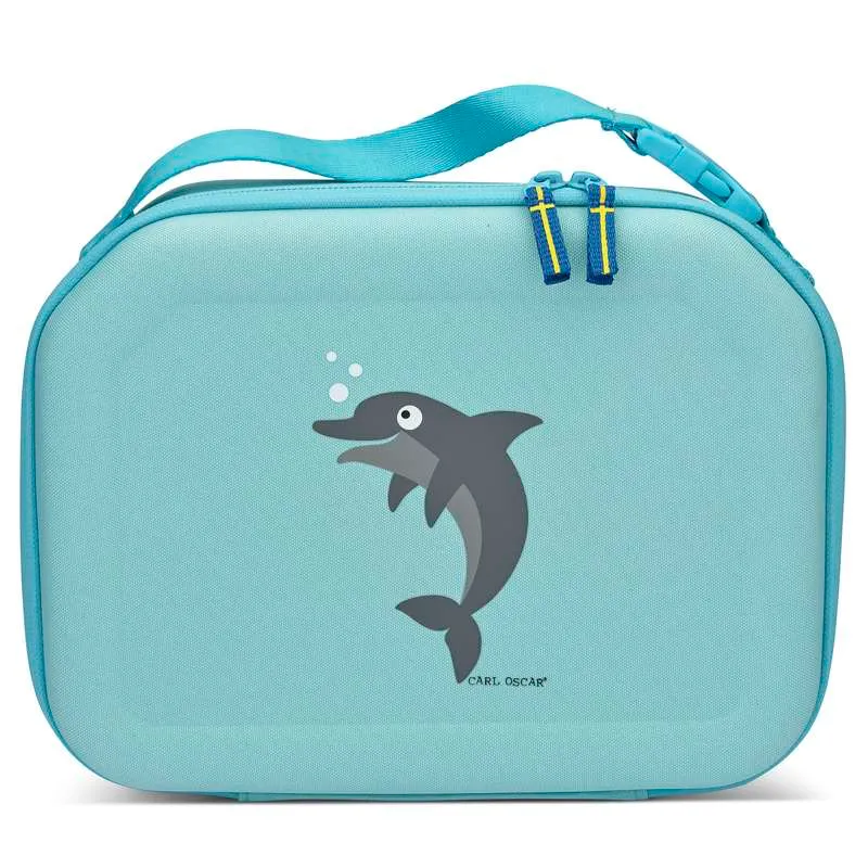 Carl Oscar Pack n' Snack Cooler Bag - Dolphin - Light Сапфир