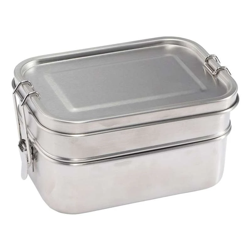HAPS Nordic Lunchbox Double Layer - Неръждаема Bulk Foods