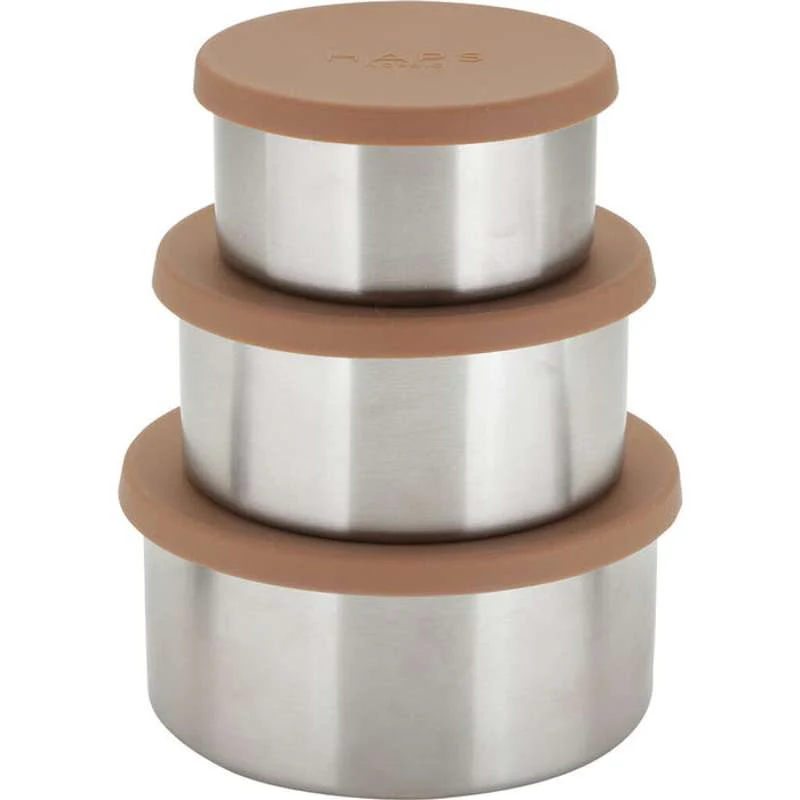 Haps Nordic Сплав Trio Food Containers - Large - Terracotta