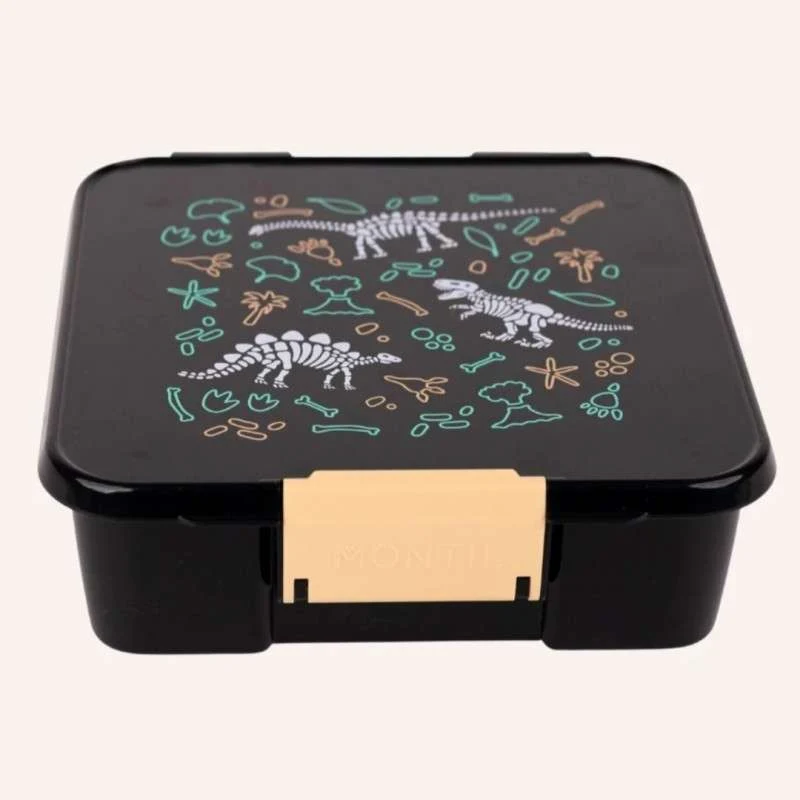 MontiiCo Bento 5 Lunch Box - Dinosaur Land
