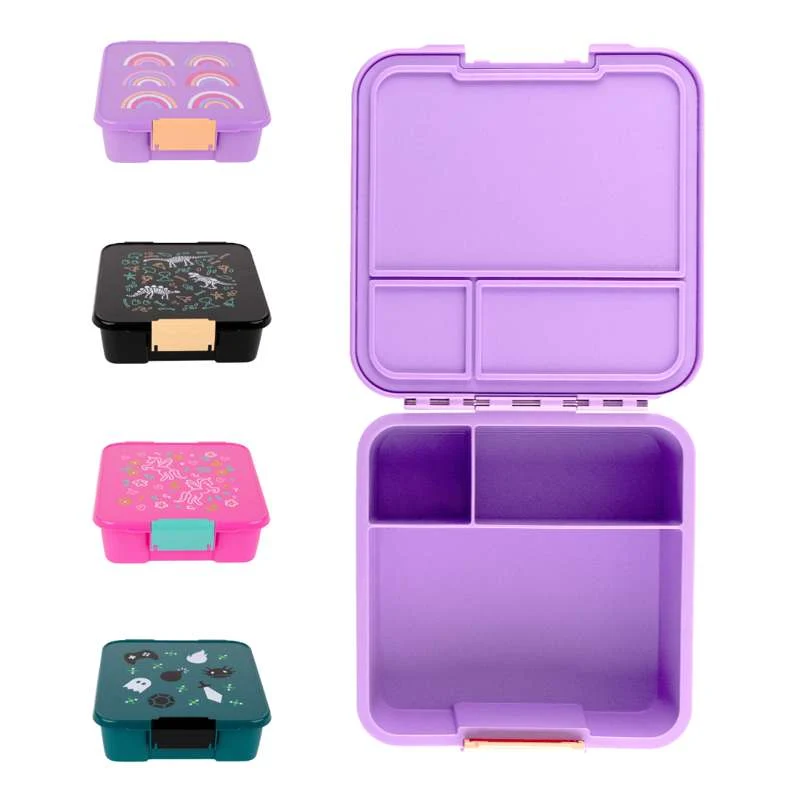 MontiiCo Bento 3 Lunchbox - Dinosaur Land