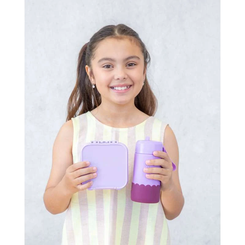 MontiiCo Bento 2 - Snack box - Lilac